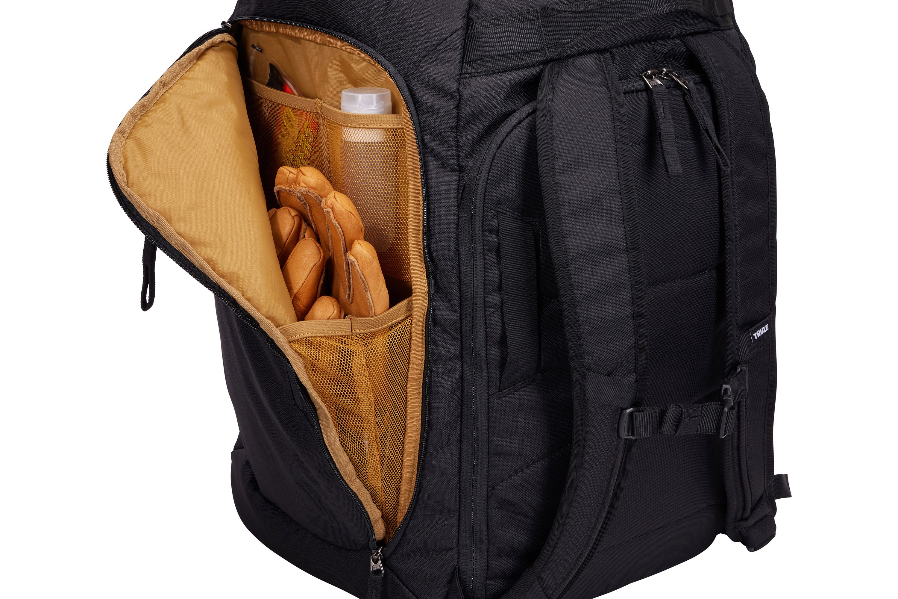 Thule RoundTrip Ski and Snowboard Boot Backpack 60L Black 3204938