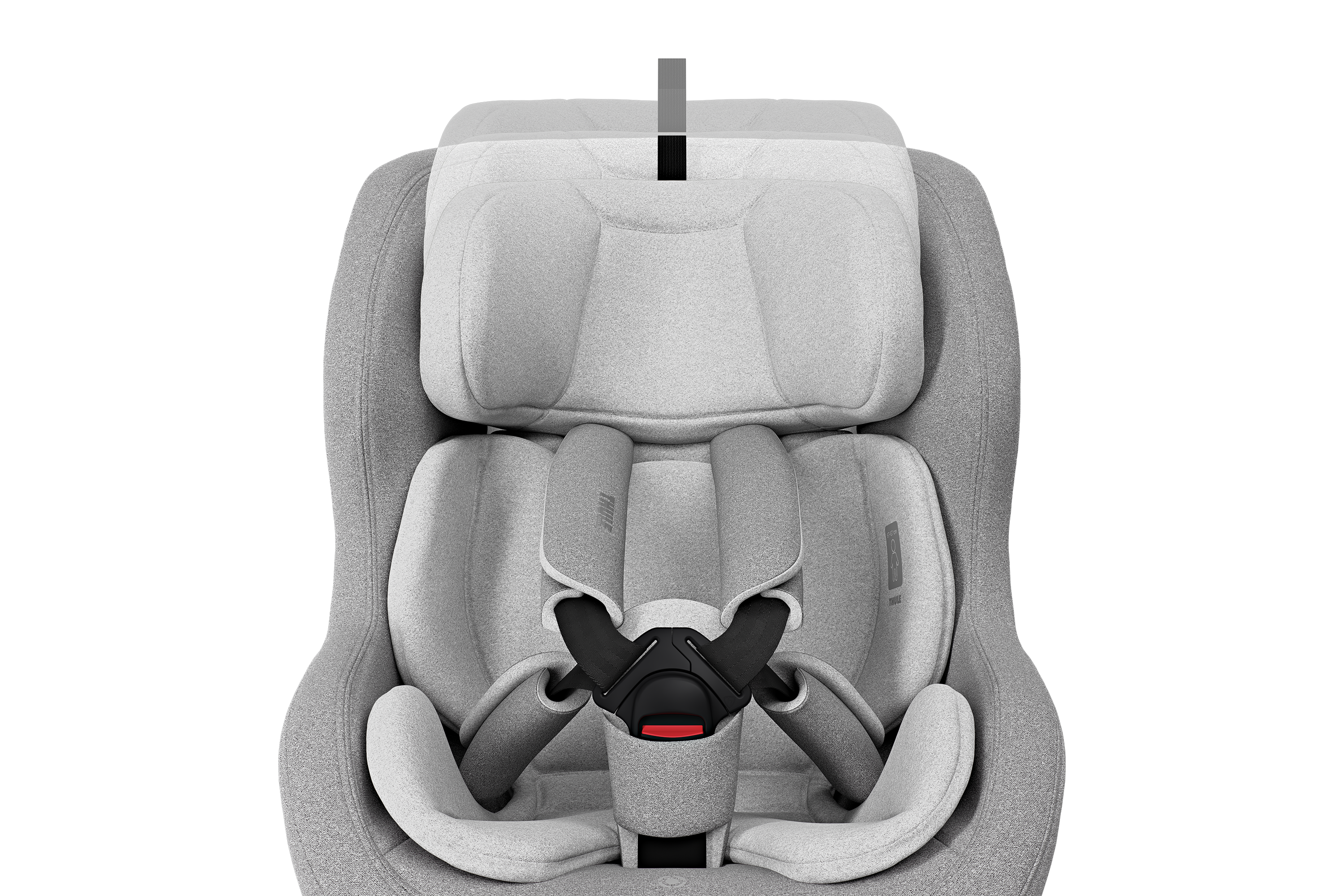 Thule Elm rear facing car seat light gray feature