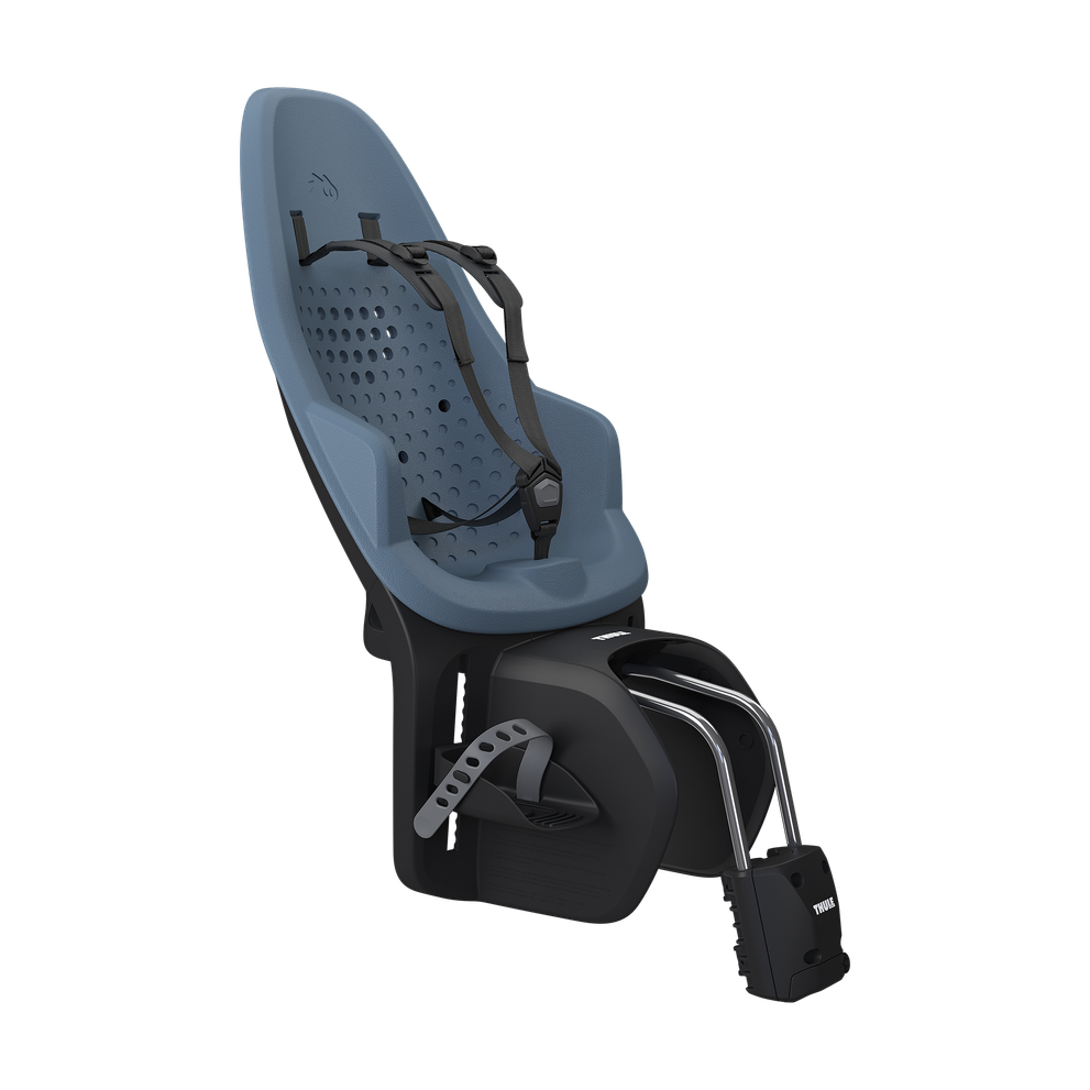 Thule Yepp 2 maxi frame mounted child bike seat aegean blue