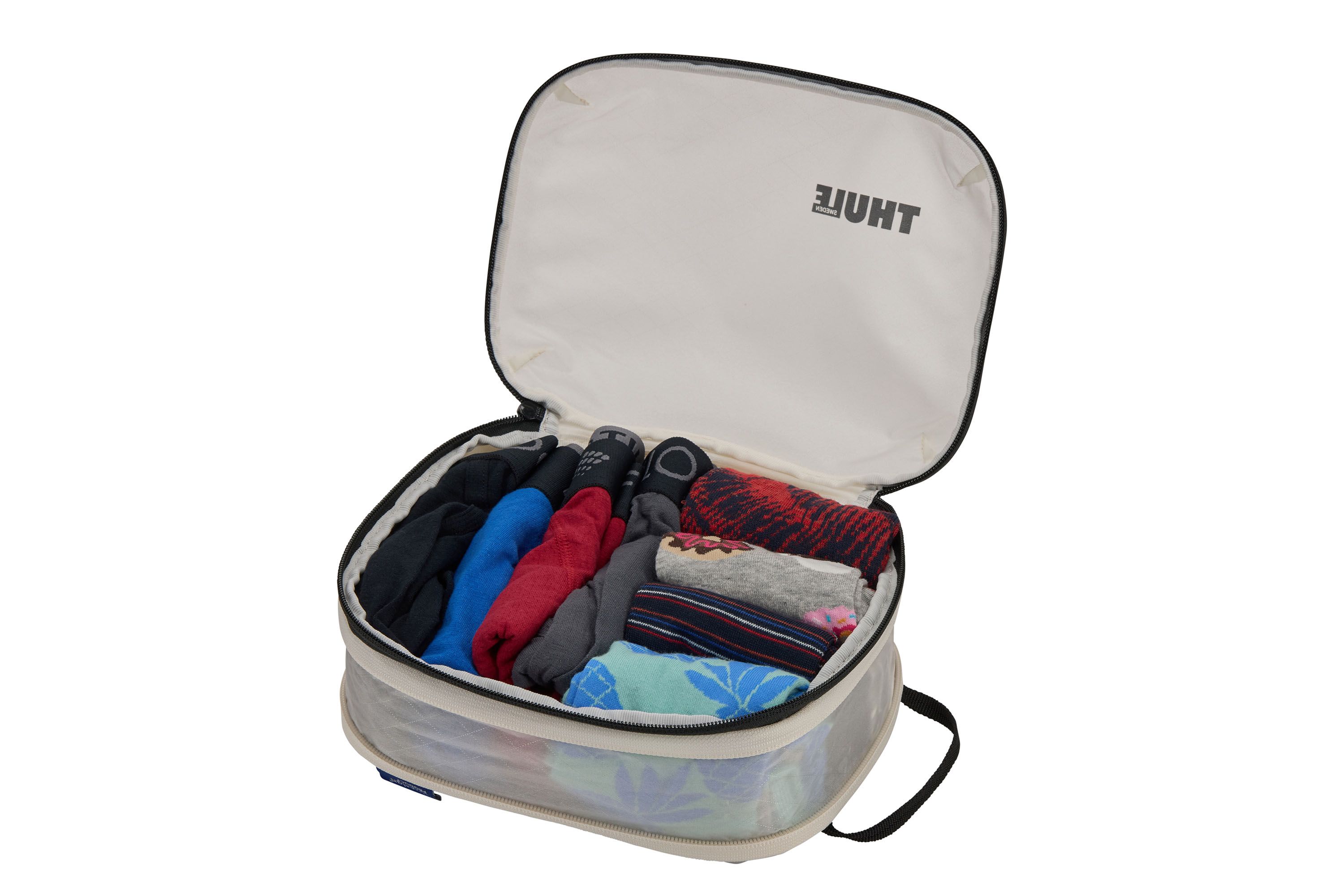 Thule compression cube set compression packing cube set small/medium white
