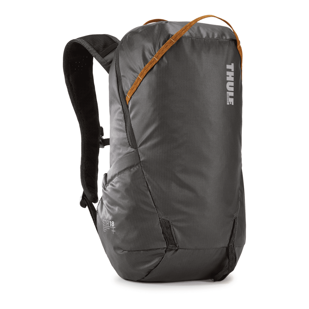 Thule Stir 18L hiking backpack obsidian gray