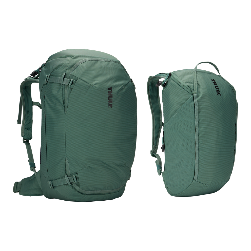 Thule Landmark 60L Women's travel pack hazy green