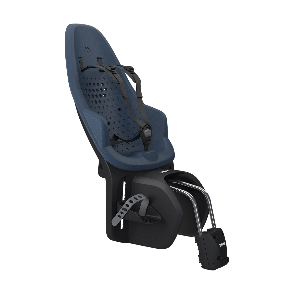 Thule Yepp 2 maxi frame mounted child bike seat majolica blue