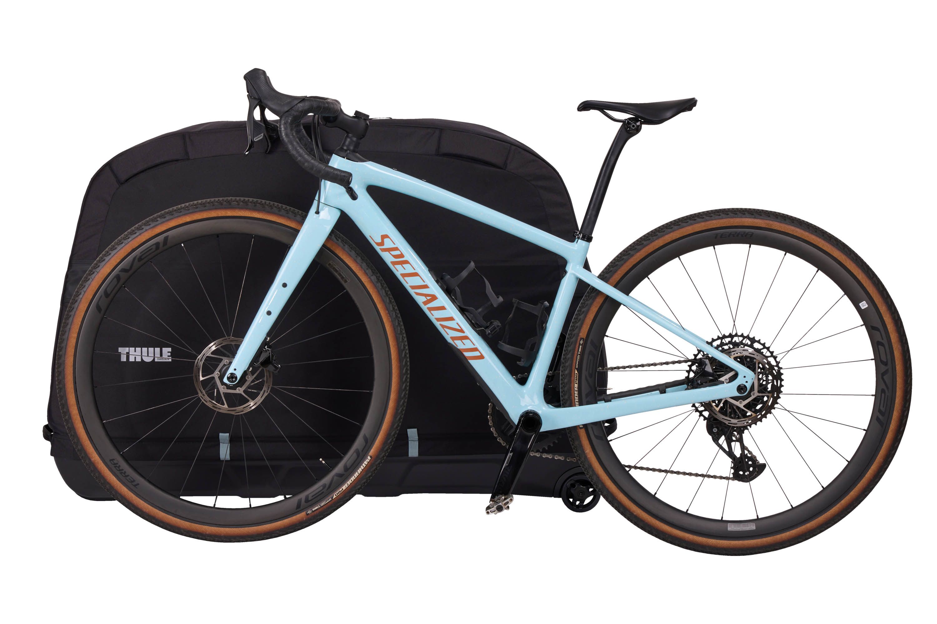 Thule RoundTrip road bike travel case feature