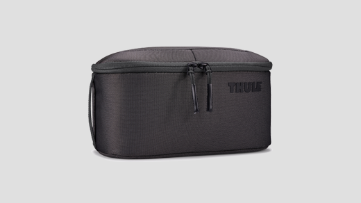 Toiletry bags.